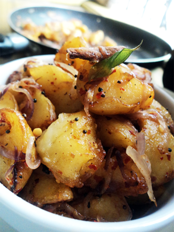 Foodista | Recipes, Cooking Tips, and Food News | Tempered Spicy Potatoes